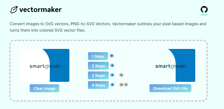 Vector Maker - narzędzie do konwersji PNG do SVG